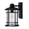 Cwi Lighting Belmont 1 Light Outdoor Black Wall Lantern 0096W7-1-101 - alternate 6